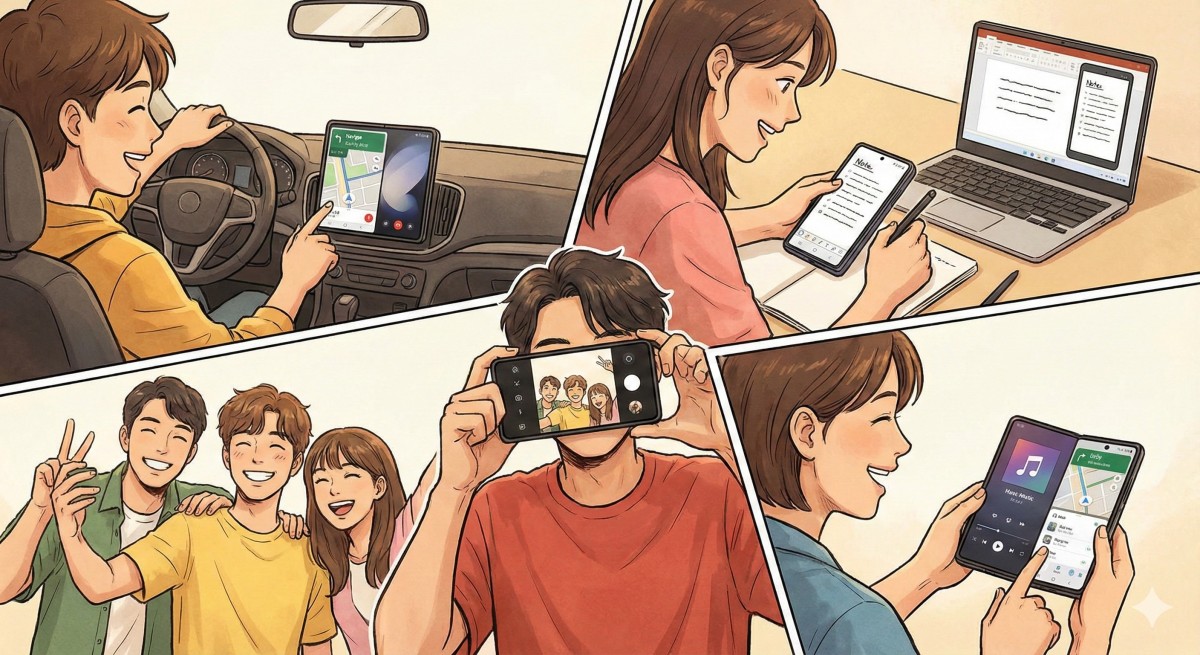 갤럭시Z폴드7 커버 스크린 200% 활용법