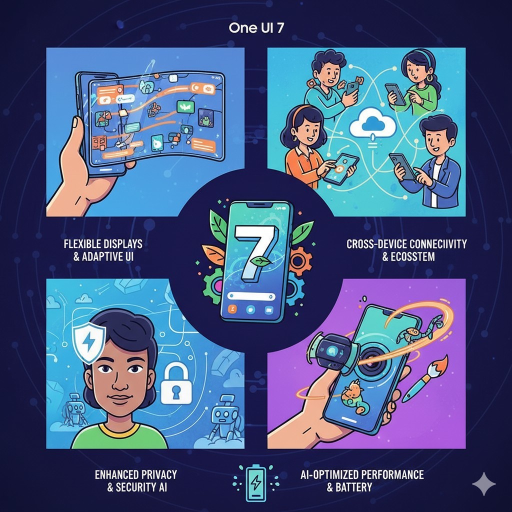 One UI 7 업데이트, 놓치면 안 될 핵심 신기능 5가지 (이것만 보세요)