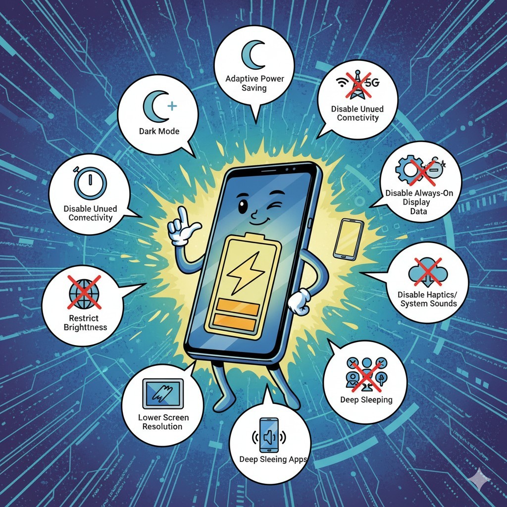 갤럭시 배터리 2배 오래 쓰는 10가지 필수 설정 (One UI 7 기준 총정리)